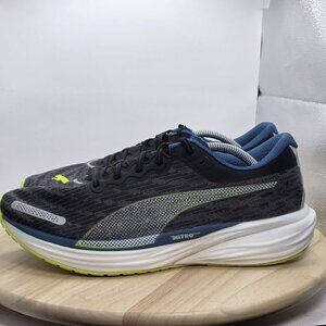 PUMA Deviate Nitro 2 Men's size 12 Running Shoes Trainers Sneakers Grey/Blue